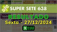 Resultado da Super Sete 638