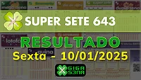 Resultado da Super Sete 643