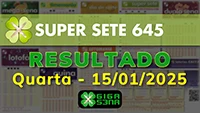 Resultado da Super Sete 645