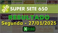 Resultado da Super Sete 650