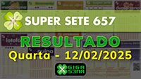 Resultado da Super Sete 657