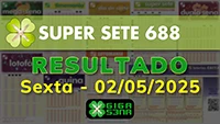 Resultado da Super Sete 688