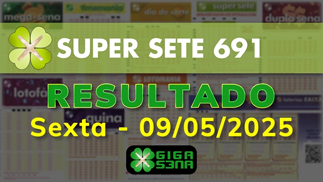 Resultado da Super Sete 691