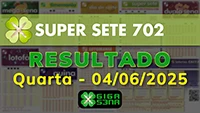 Resultado da Super Sete 702
