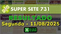 Resultado da Super Sete 731