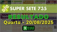 Resultado da Super Sete 735