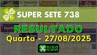 Resultado da Super Sete 738