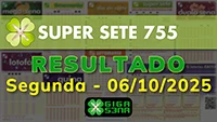 Resultado da Super Sete 755