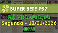 Sorteio da Super Sete 797