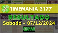 Resultado da Timemania 2177