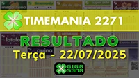 Resultado da Timemania 2271