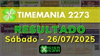 Resultado da Timemania 2273