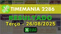 Resultado da Timemania 2286