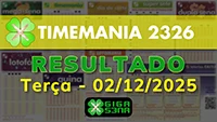 Resultado da Timemania 2326