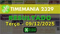 Resultado da Timemania 2329