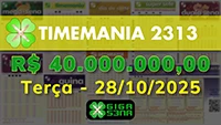 Sorteio da Timemania 2313