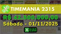 Sorteio da Timemania 2315