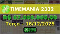 Sorteio da Timemania 2332